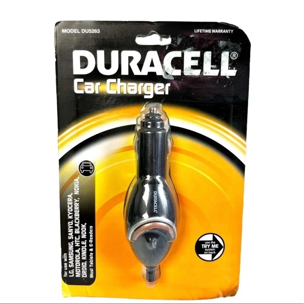 Duracell Car Charger Model DU5263 New in Package